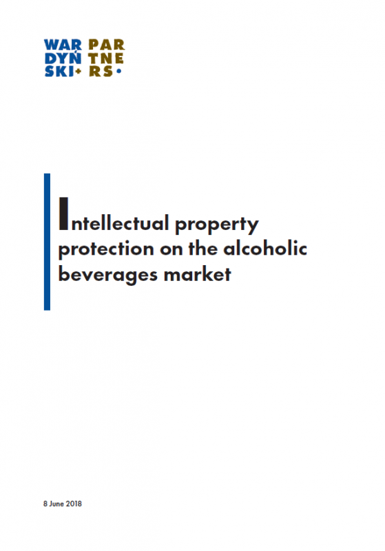 Intellectual property protection on the alcoholic beverages market